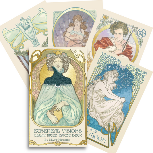 Ethereal Visions: Illuminated Tarot