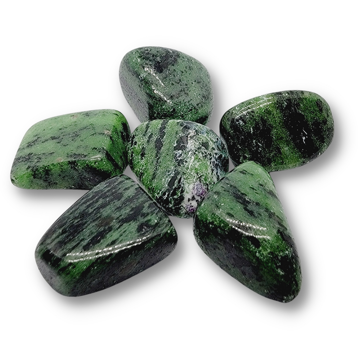 Ruby Zoisite Tumbled