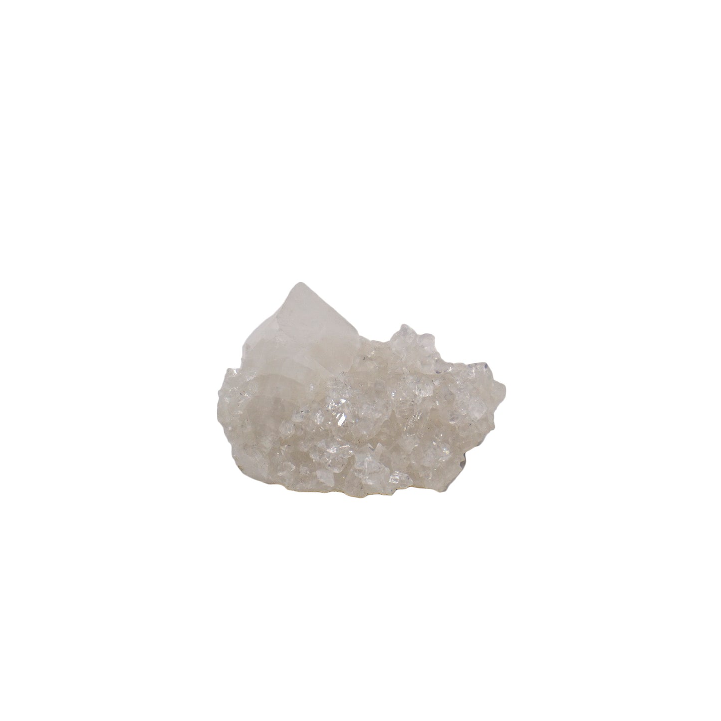uncut piece of cloudy white crystal