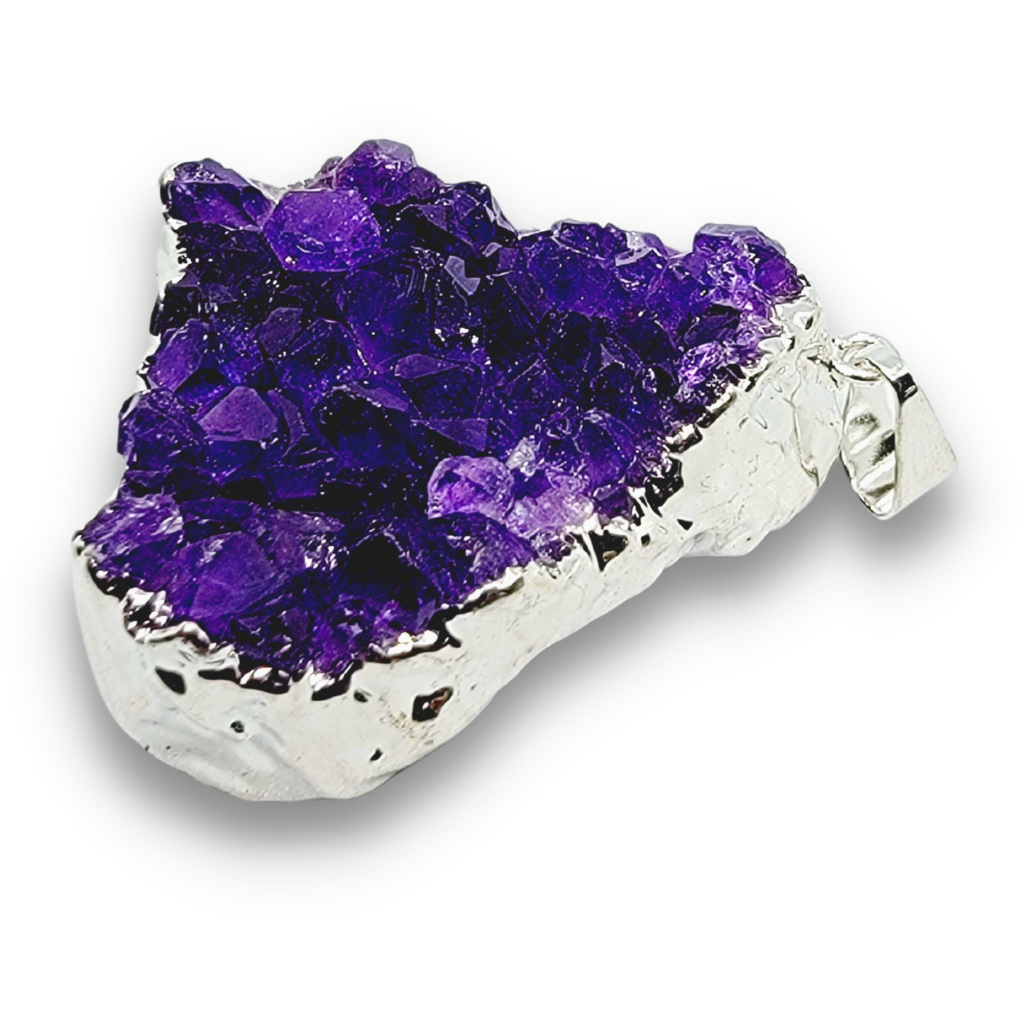 Amethyst Cluster Pendant