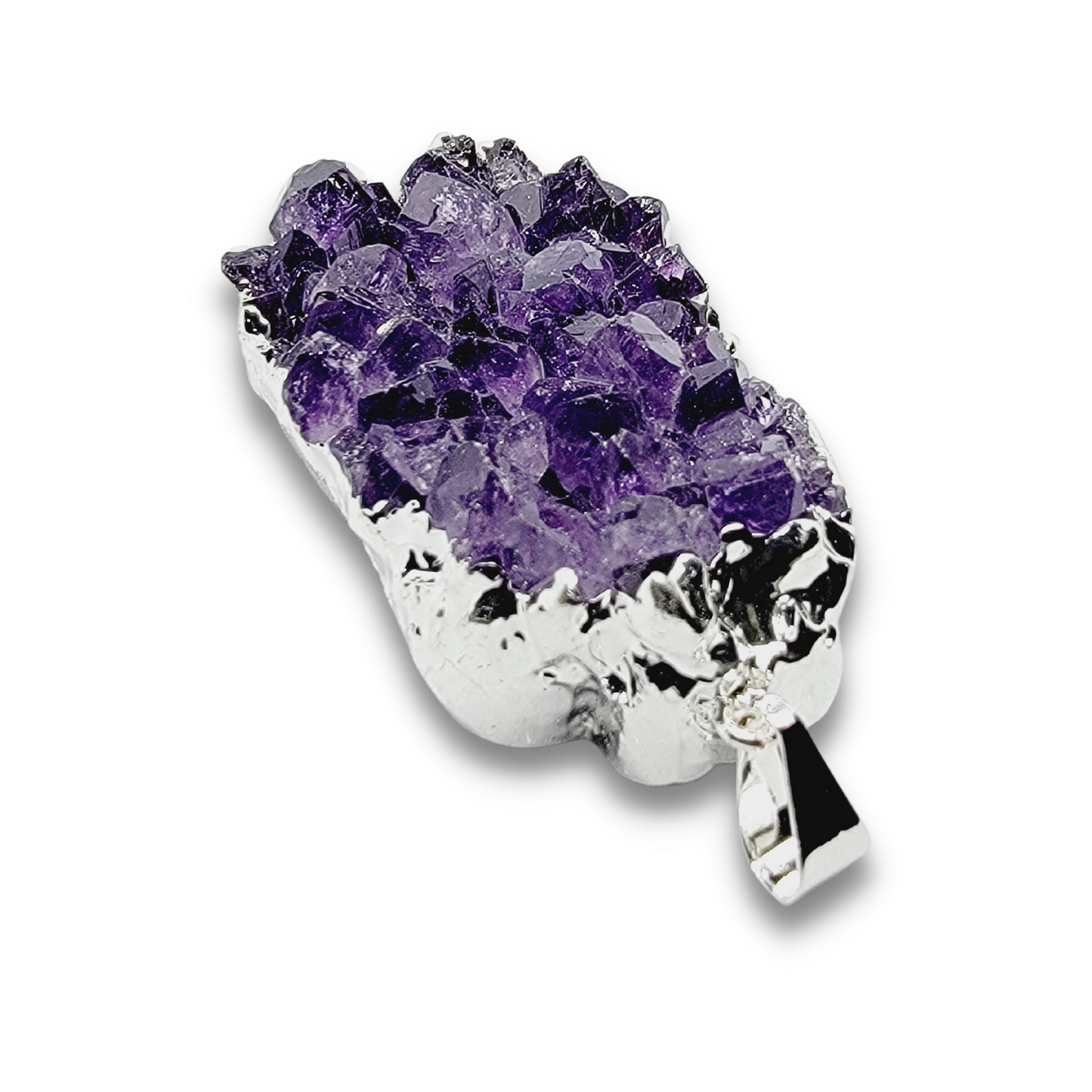 Amethyst Cluster Pendant