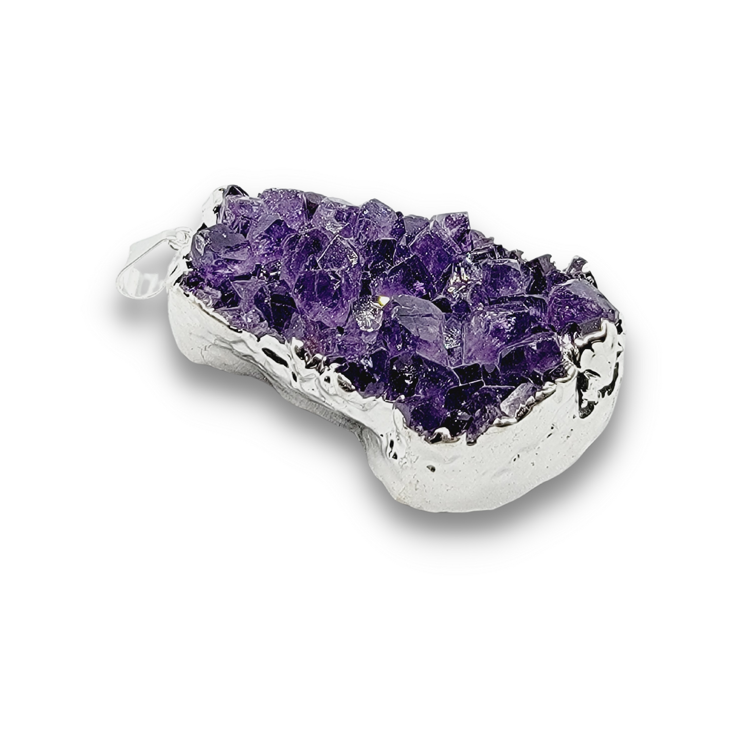 Amethyst Cluster Pendant