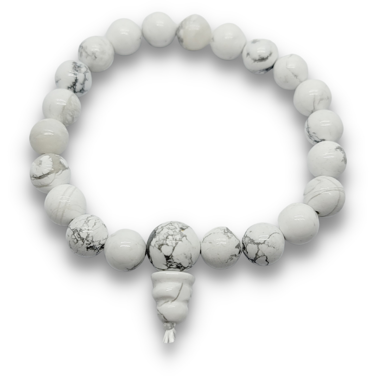 White Howlite Power Bracelet