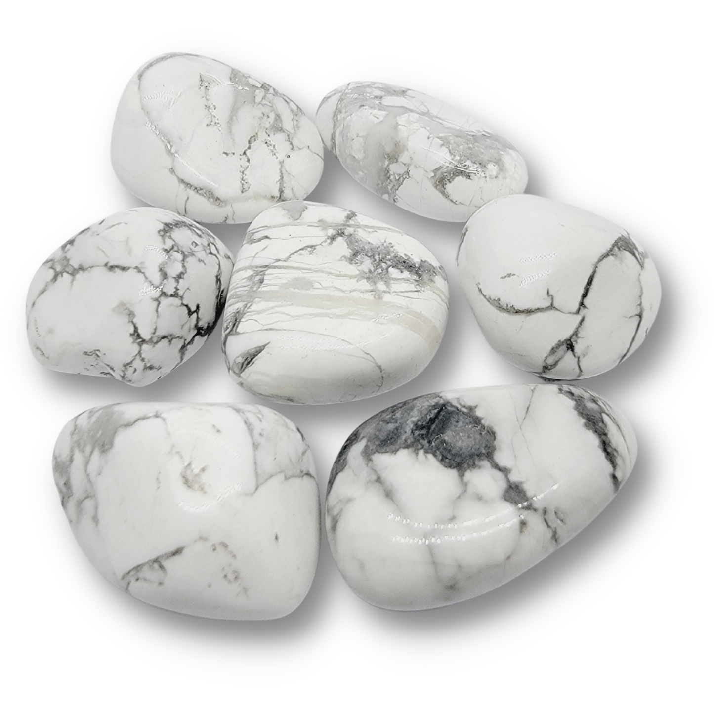 White Howlite Tumbled