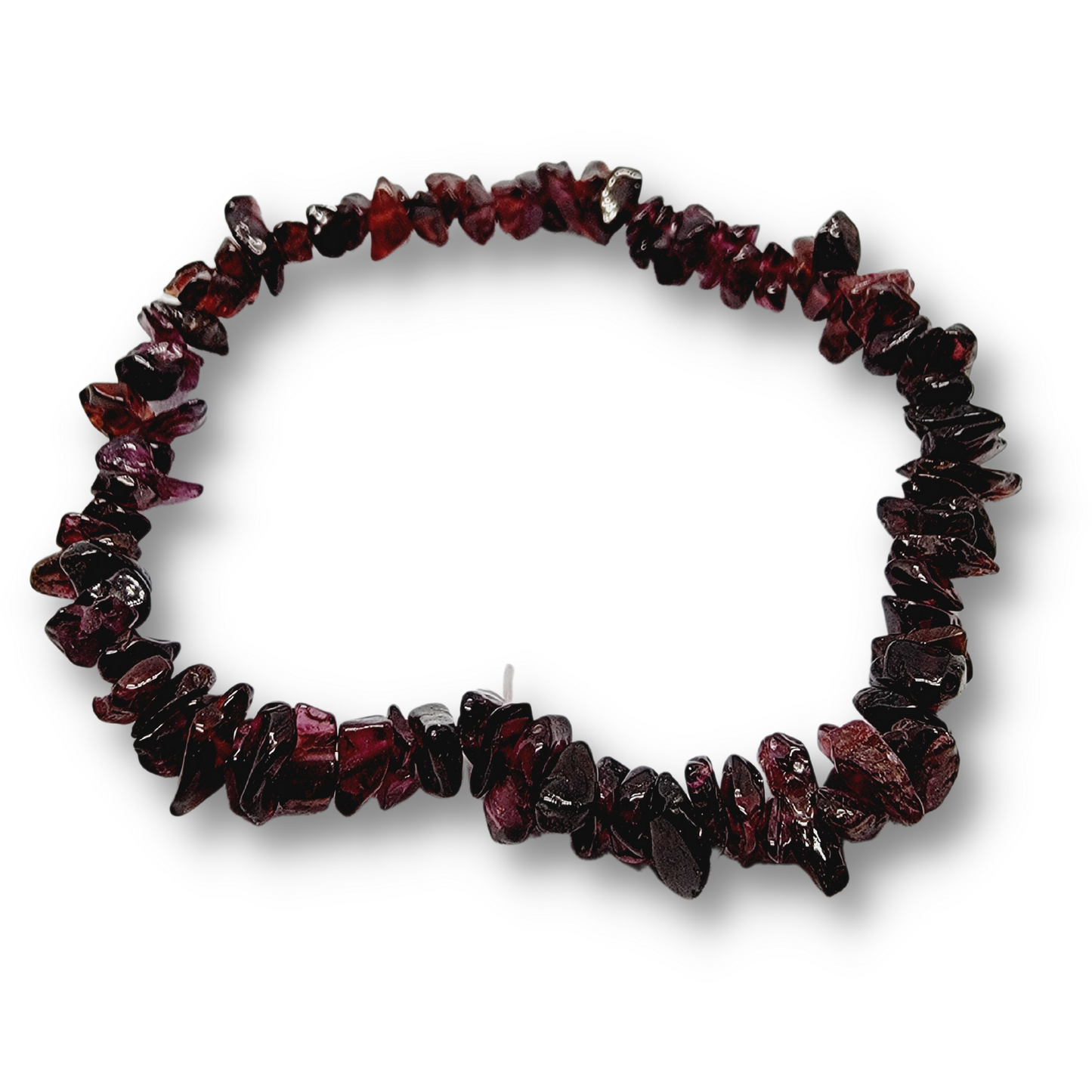 Garnet Chip Bracelet