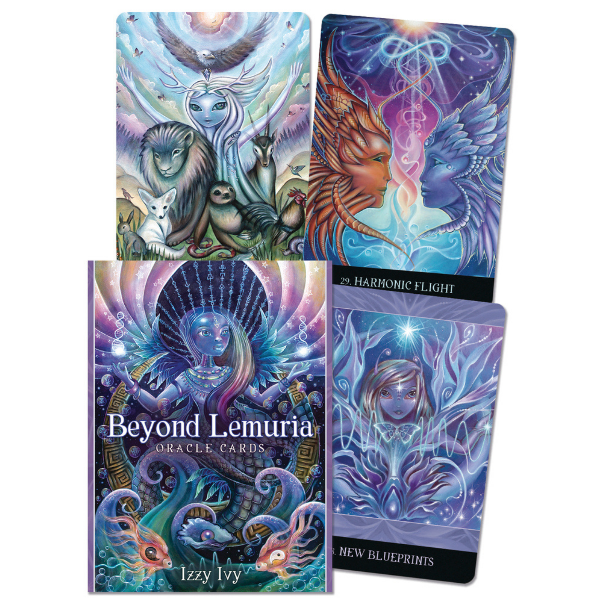 ブシロードその他 The Rose Oracle & Beyond Lemuria Beyond Lemuria Oracle Cards: New-Earth Codes and Wisdoms for
