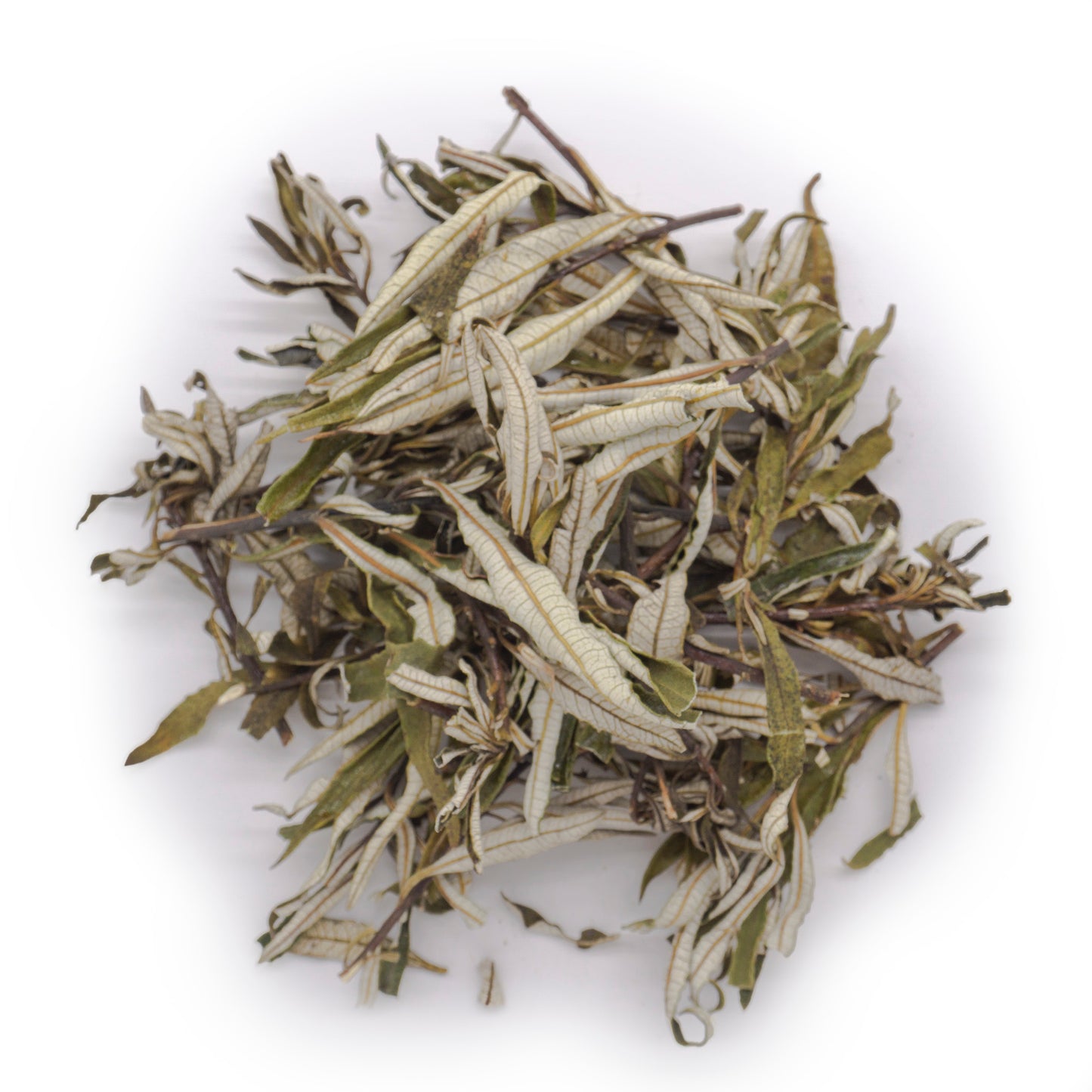 pile of dried and cut yerba sata