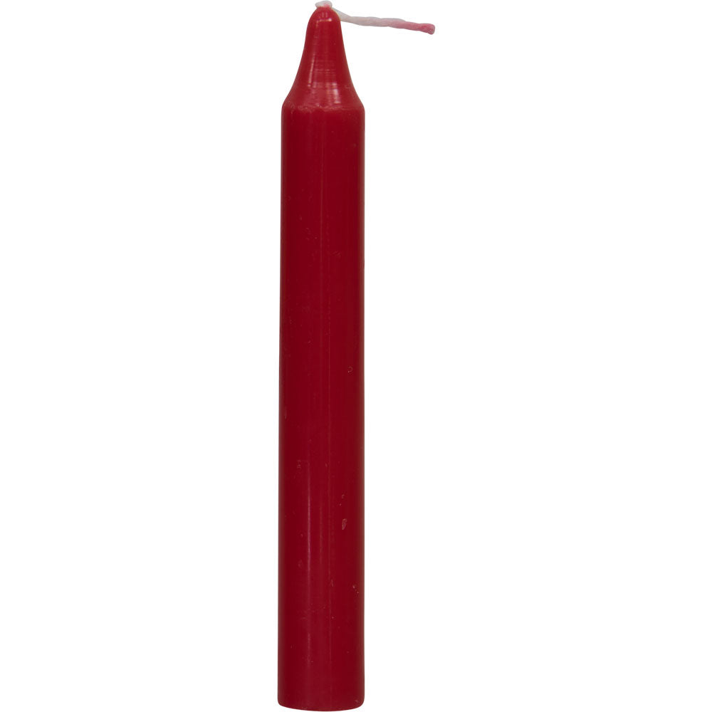 red 4" pillar candle