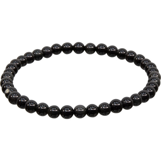 4mm Obsidian Bead Bracelets