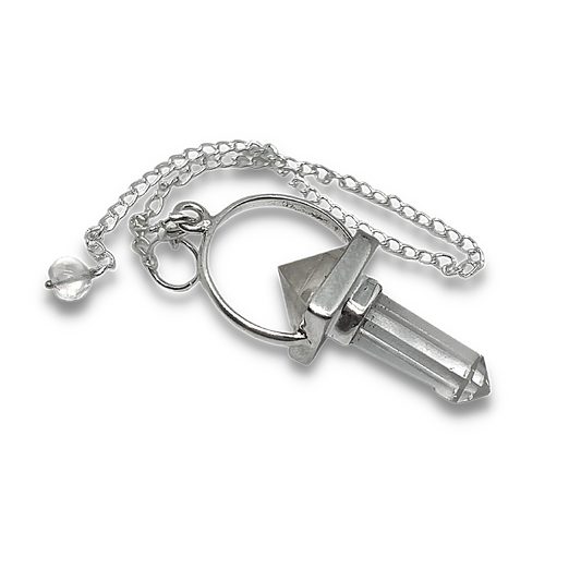 Clear Quartz Pyramid Pendulum