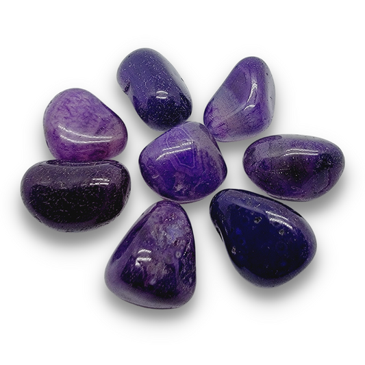 Purple Agate Tumbled