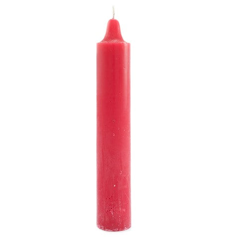 red 9" pillar candle