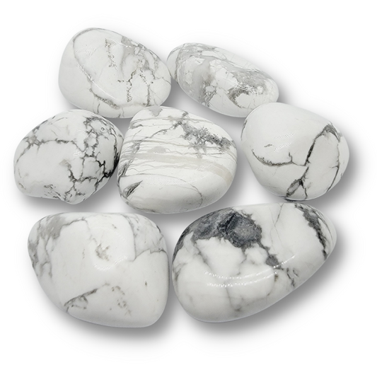 White Howlite Tumbled