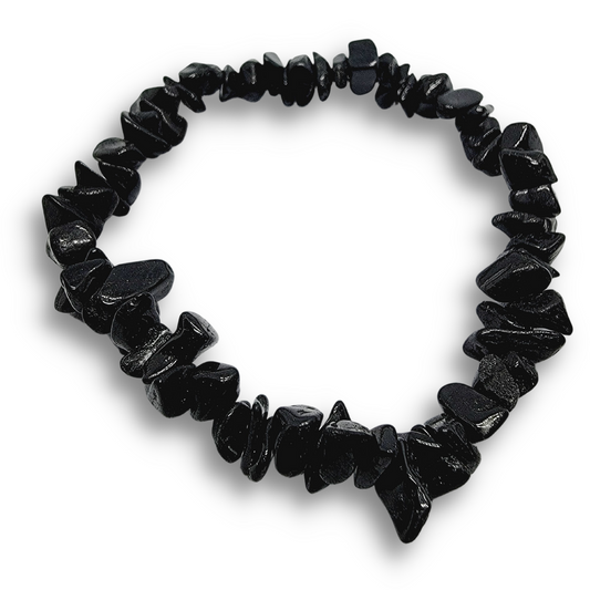 Black Tourmaline Chip Bracelet